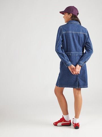 Lee Skjortklänning i blå
