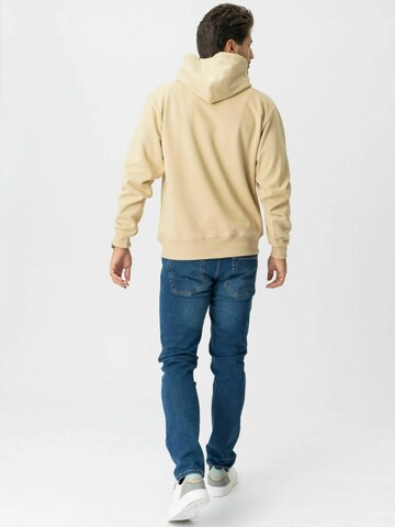 TEESHOPPEN Pulóver ' Hoodie ' - bézs