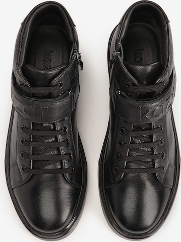 Kazar High-Top Sneakers in Black