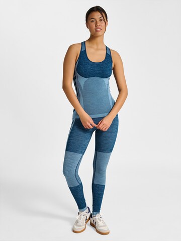 Hummel Sports top in Blue