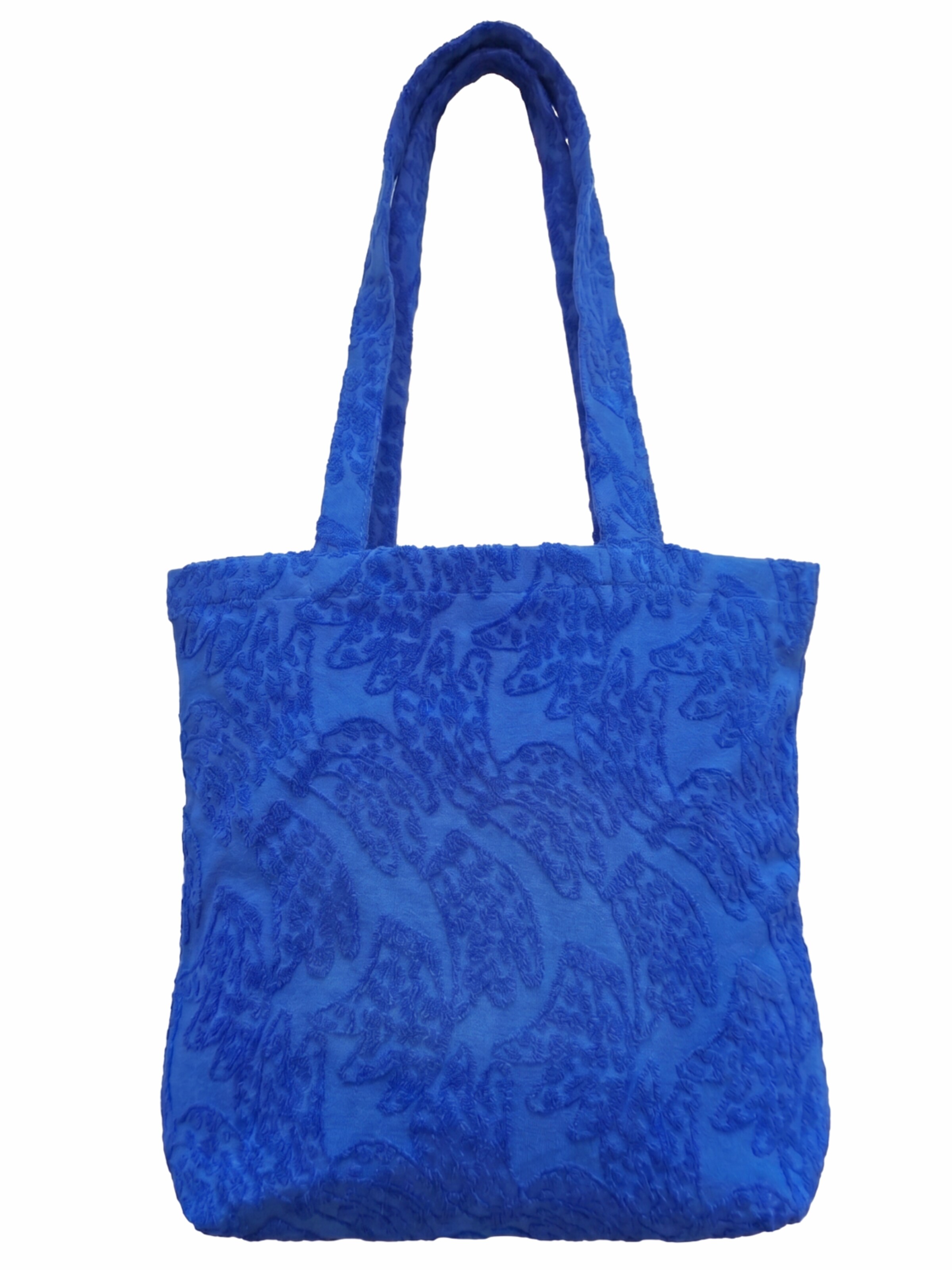 Borsa a mano 'Handbag Frottee' di LIKS. Munich in blu