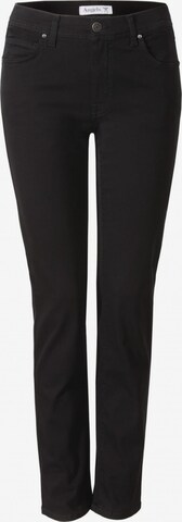 Angels Straight-Leg Jeans in Schwarz: predná strana