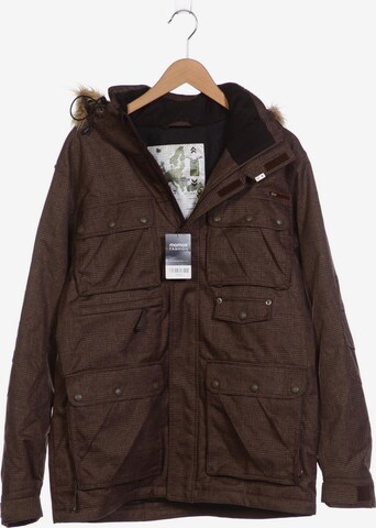 CHIEMSEE Jacket & Coat in M in Brown: front