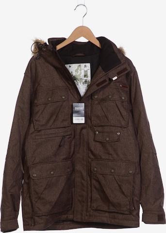 CHIEMSEE Jacket & Coat in M in Brown: front