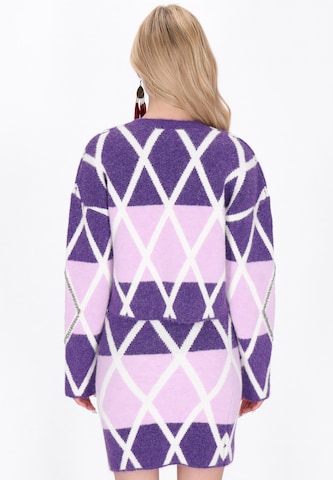 Pull-over IZIA en violet