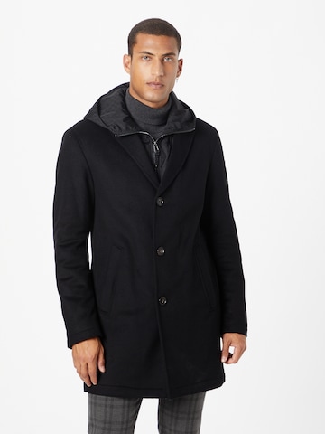 JOOP! Ανοιξιάτικο και φθινοπωρινό παλτό 'Mailor' σε μαύρο: μπροστά
