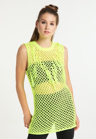 MYMO Beach Dress in Yellow: front