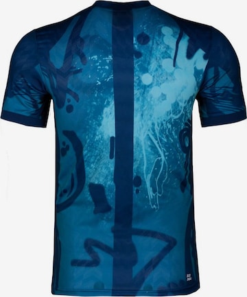 BIDI BADU Performance Shirt 'Bijan Tech' in Blue