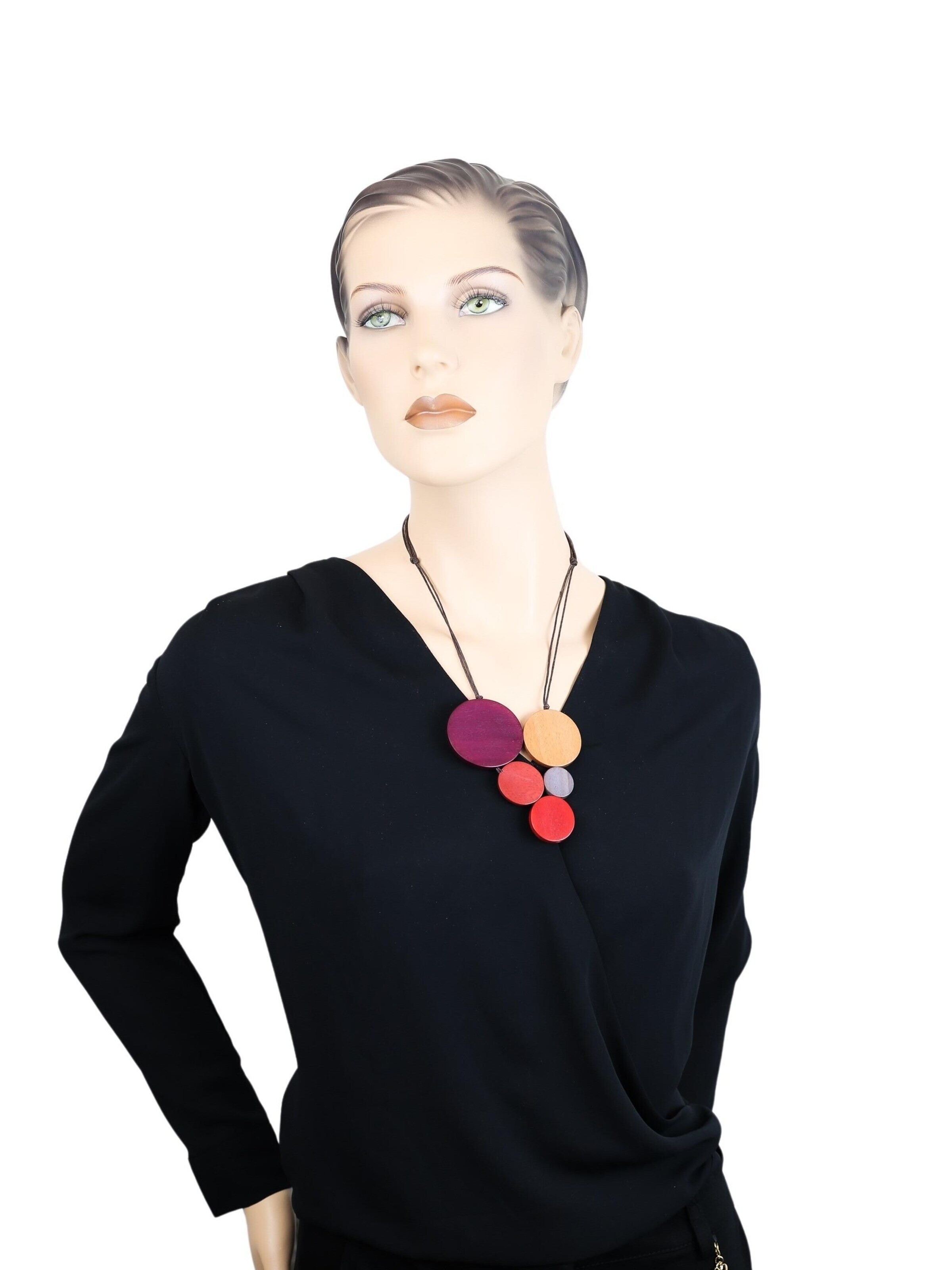 COLLEZIONE ALESSANDRO Necklace 'Amba' in Red