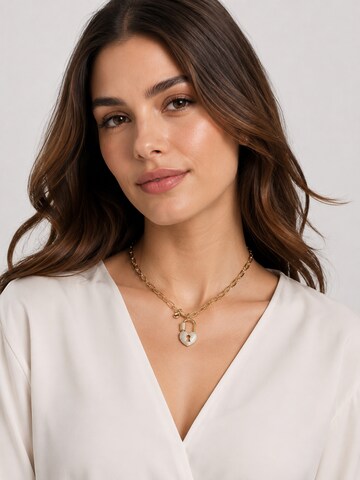 COLLEZIONE ALESSANDRO Necklace 'Schloss' in Gold
