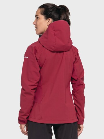Veste outdoor ' Mountain Softshell Jk Style Blaueis WMS ' Schöffel en rouge