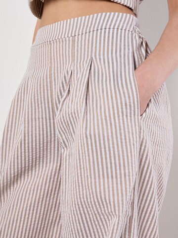 Wide Leg Pantalon ' ' Apricot en beige