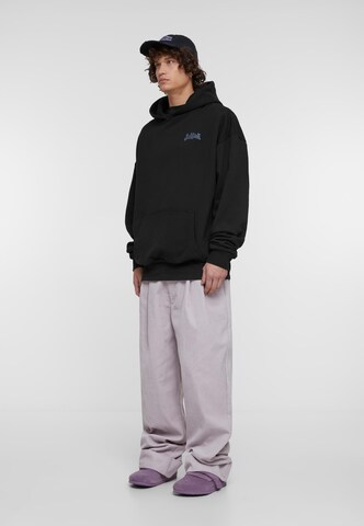 Lost Youth Μπλούζα φούτερ 'Dripping Heart' σε μαύρο