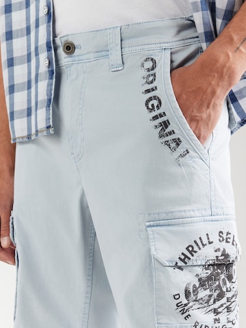 CAMP DAVID Regular Cargo Pants in Blue