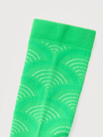 ASICS Skarpetki sportowe w kolorze zielony