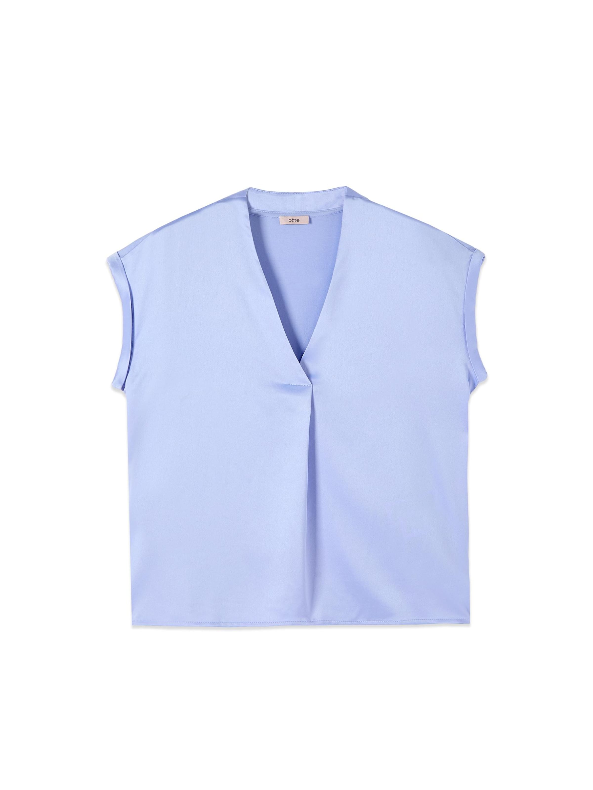 oltre - Camiseta en azul: frente