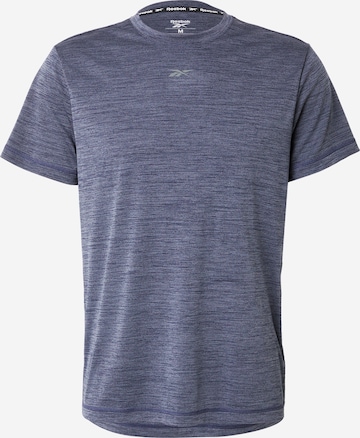 Reebok Funktionsshirt 'TRAIN' in Blau: Vorderseite