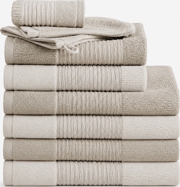 NEIPER Handdoek 'NATURE Nazaré' in Beige: voorkant