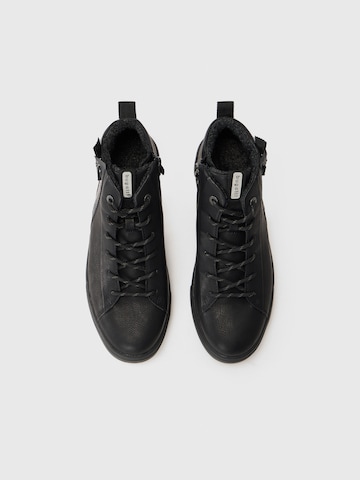 Bottines à lacets bugatti en noir