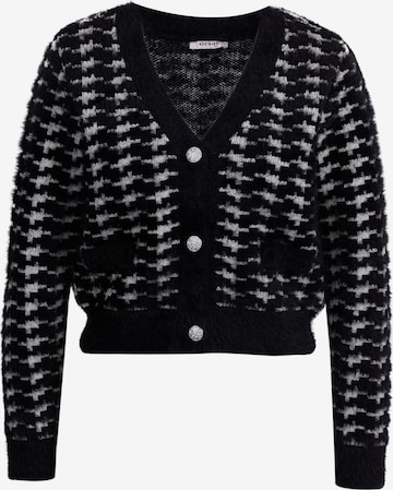 Orsay Knit Cardigan in Black: front