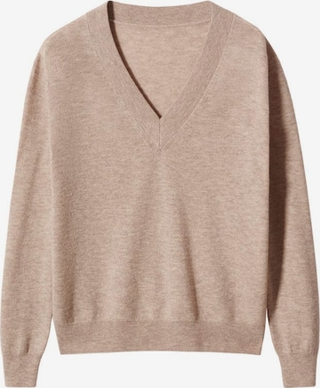 MANGO Pullover 'Maudy' i beige: forside