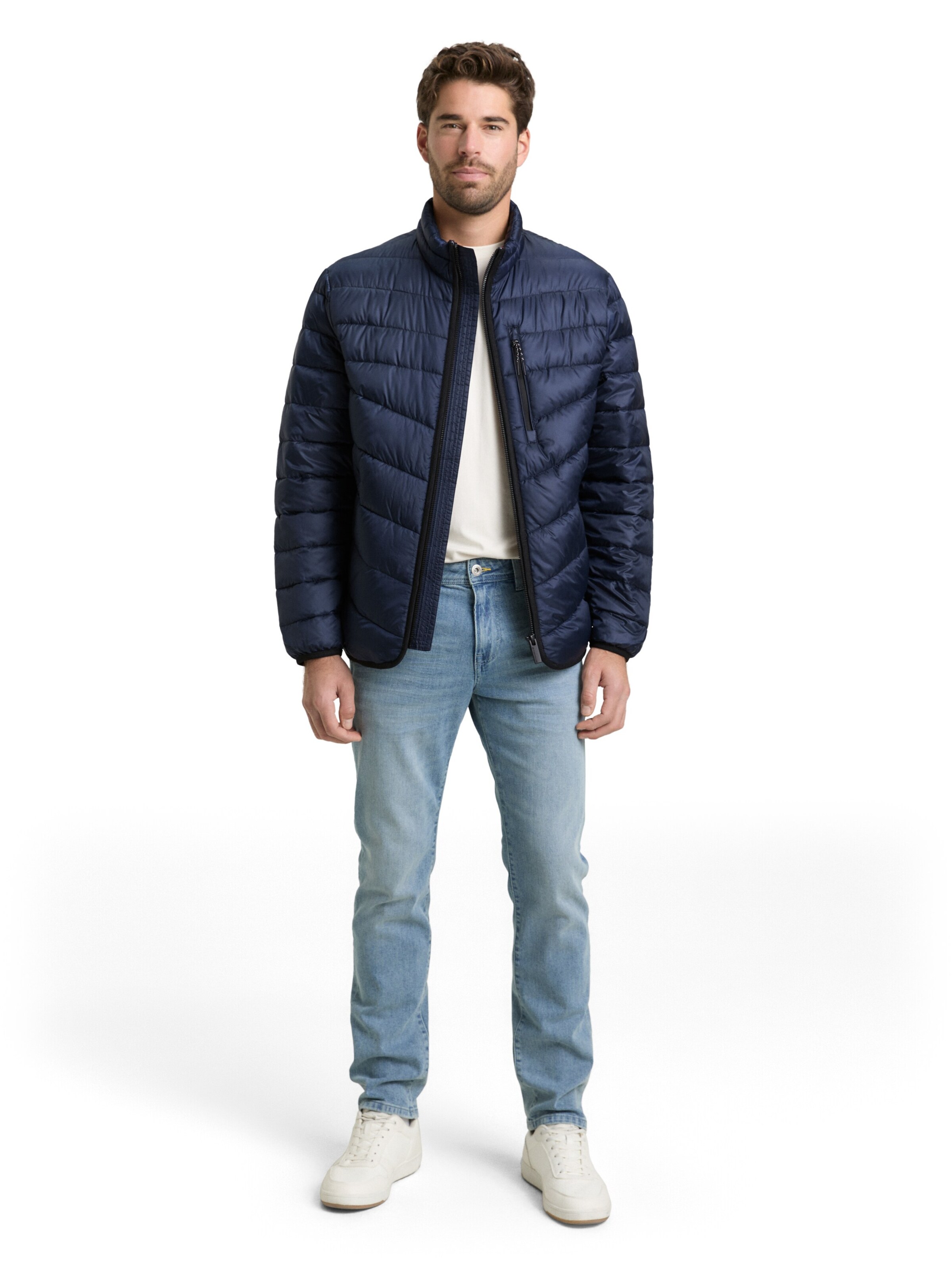 TOM TAILOR Jacke in Blau