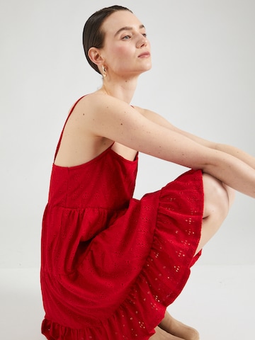 ABOUT YOU Dress 'Orelia' in Red