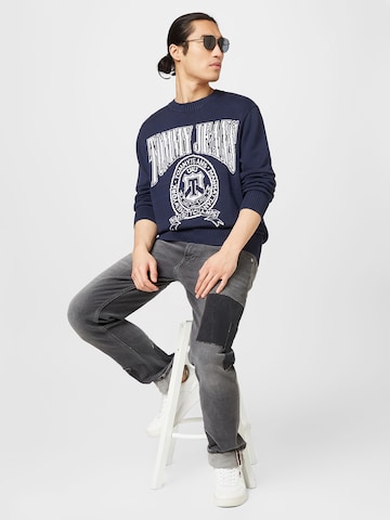 Pull-over Tommy Jeans en bleu