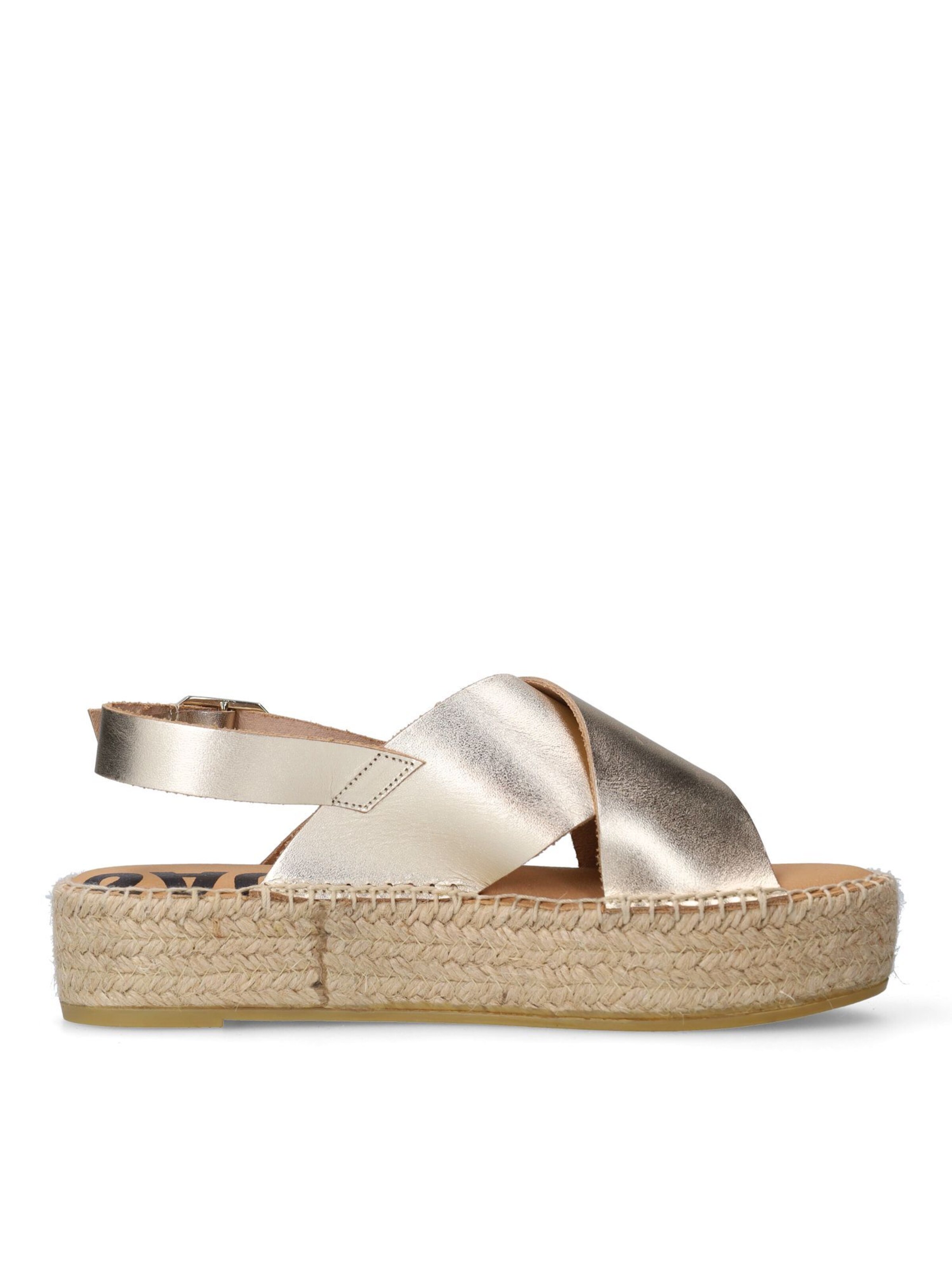 Sandales SACHA en or