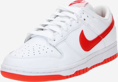 Nike Sportswear Sapatilhas baixas 'Dunk Retro' em vermelho / branco, Vista do produto