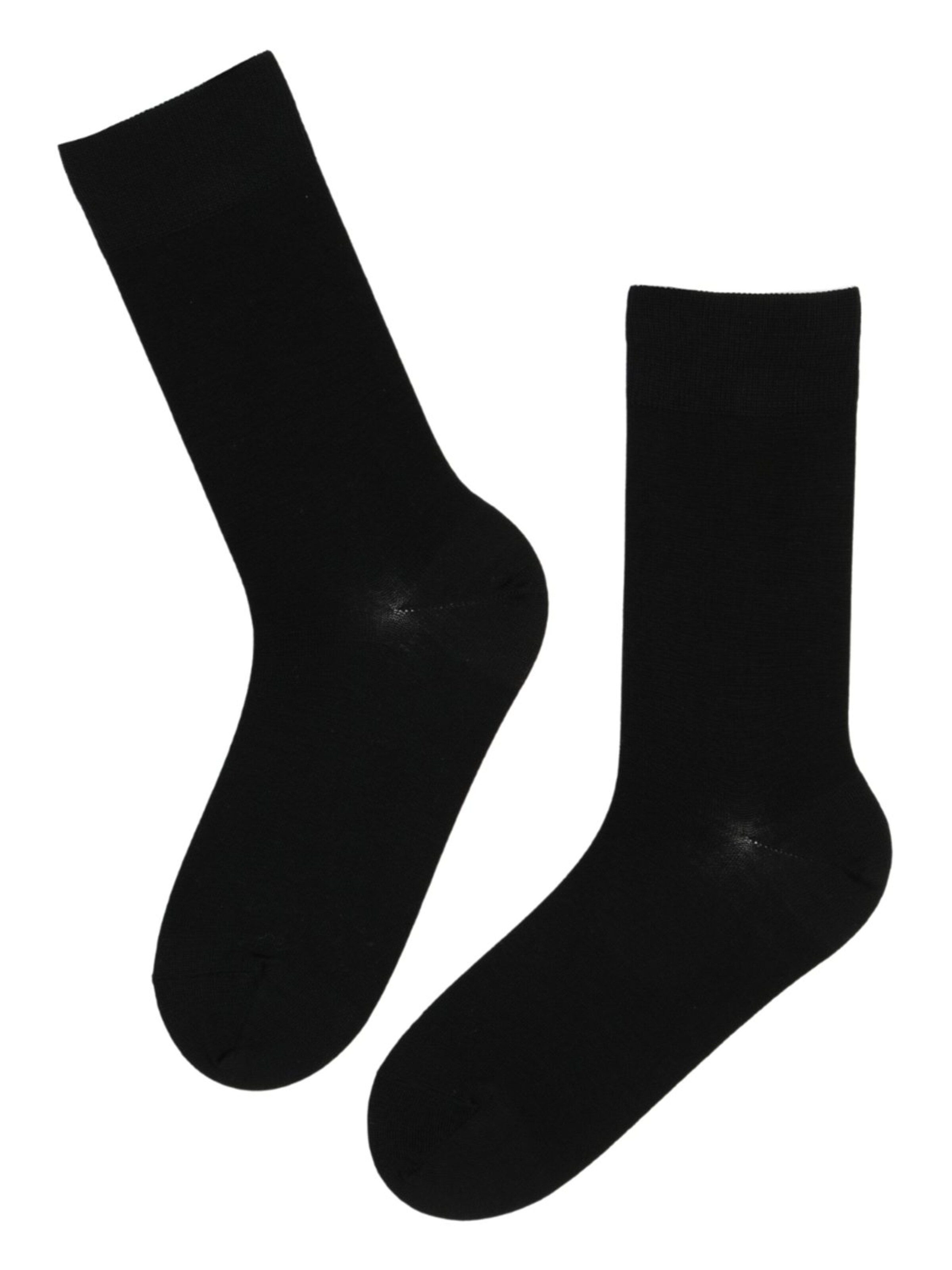 Sokisahtel Socks ''HANS blue warm merino wool socks for men'' in Black: front