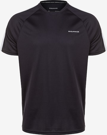 ENDURANCE Performance Shirt 'Actty' in Black: front