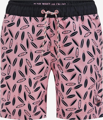 WE Fashion - Bermudas en rosa: frente