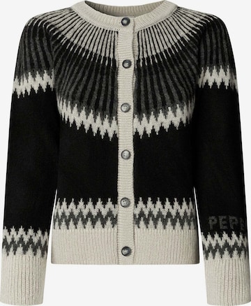 Pepe Jeans Strickjacke 'Cissy' in Grau: Vorderseite