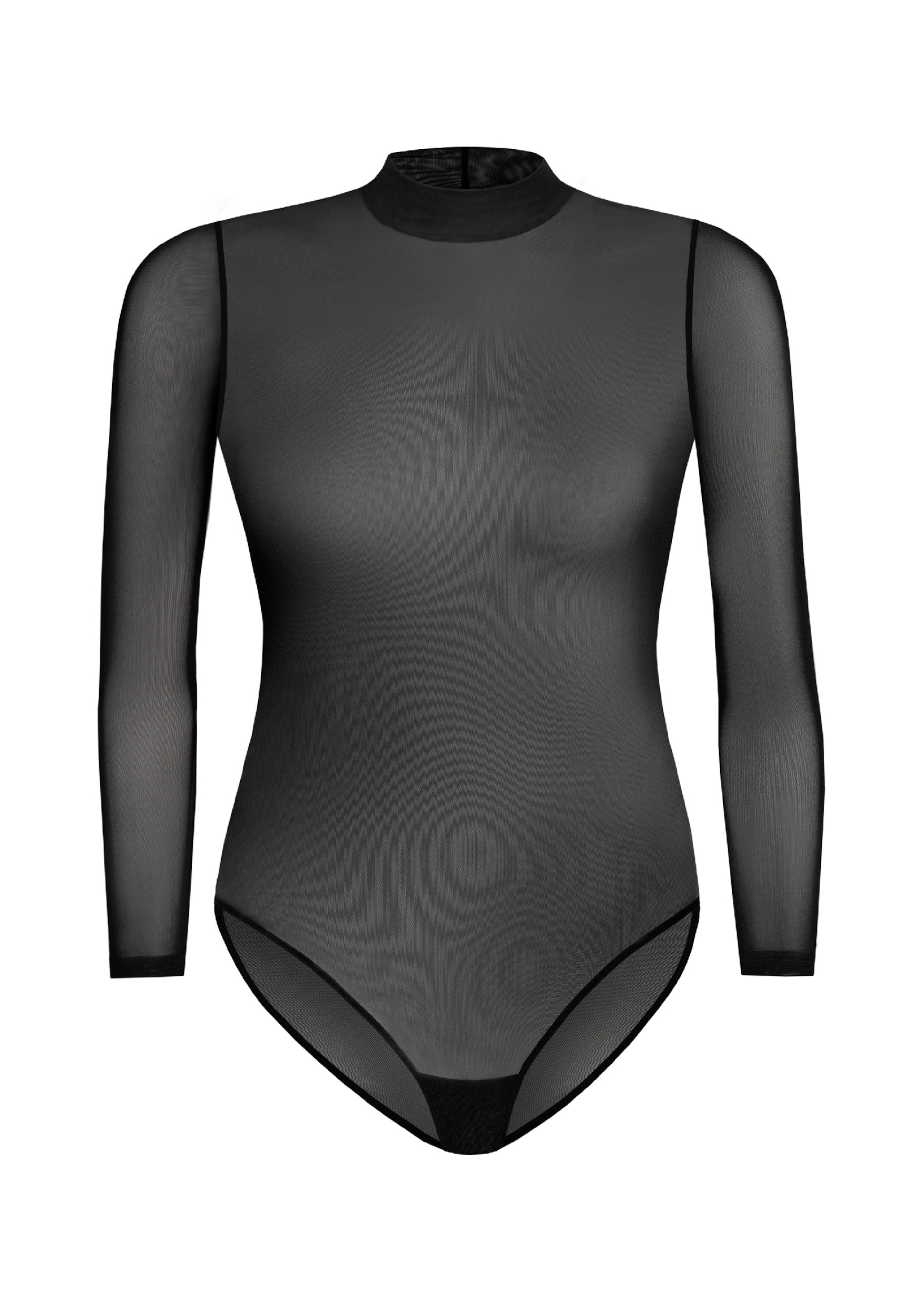 TEYLI Body 'Amy' in Schwarz: Vorderseite