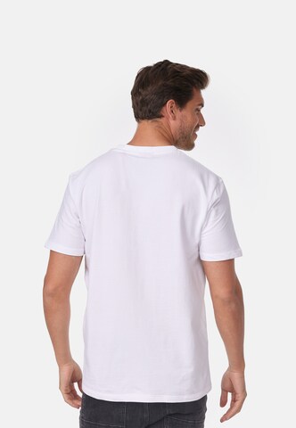 T-Shirt smiler. en blanc