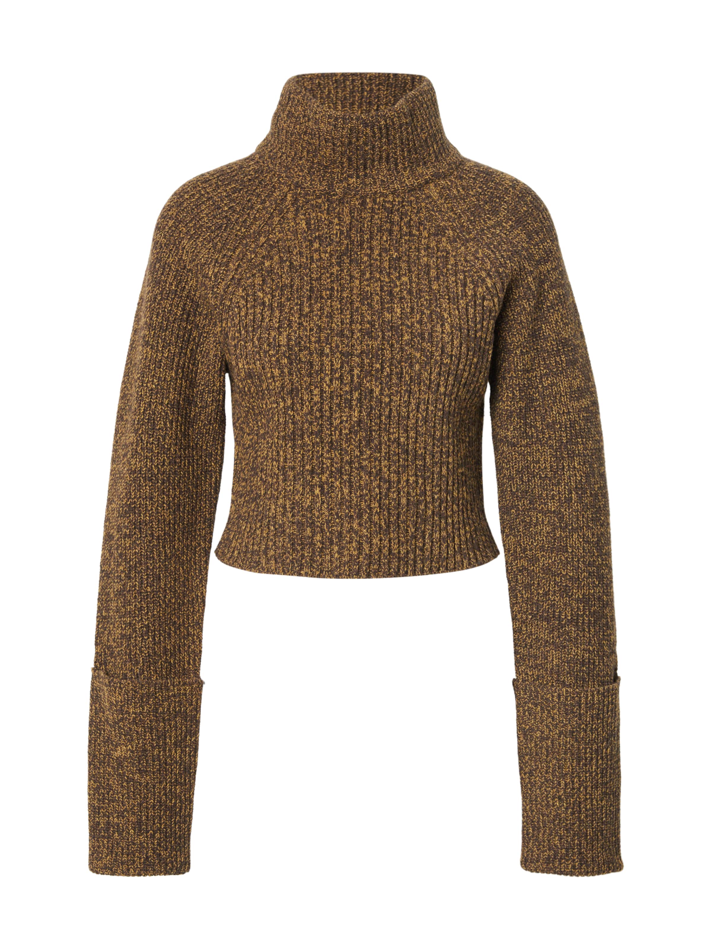 IRO Trui &#x27;ELBA&#x27; in Bruin: voorkant