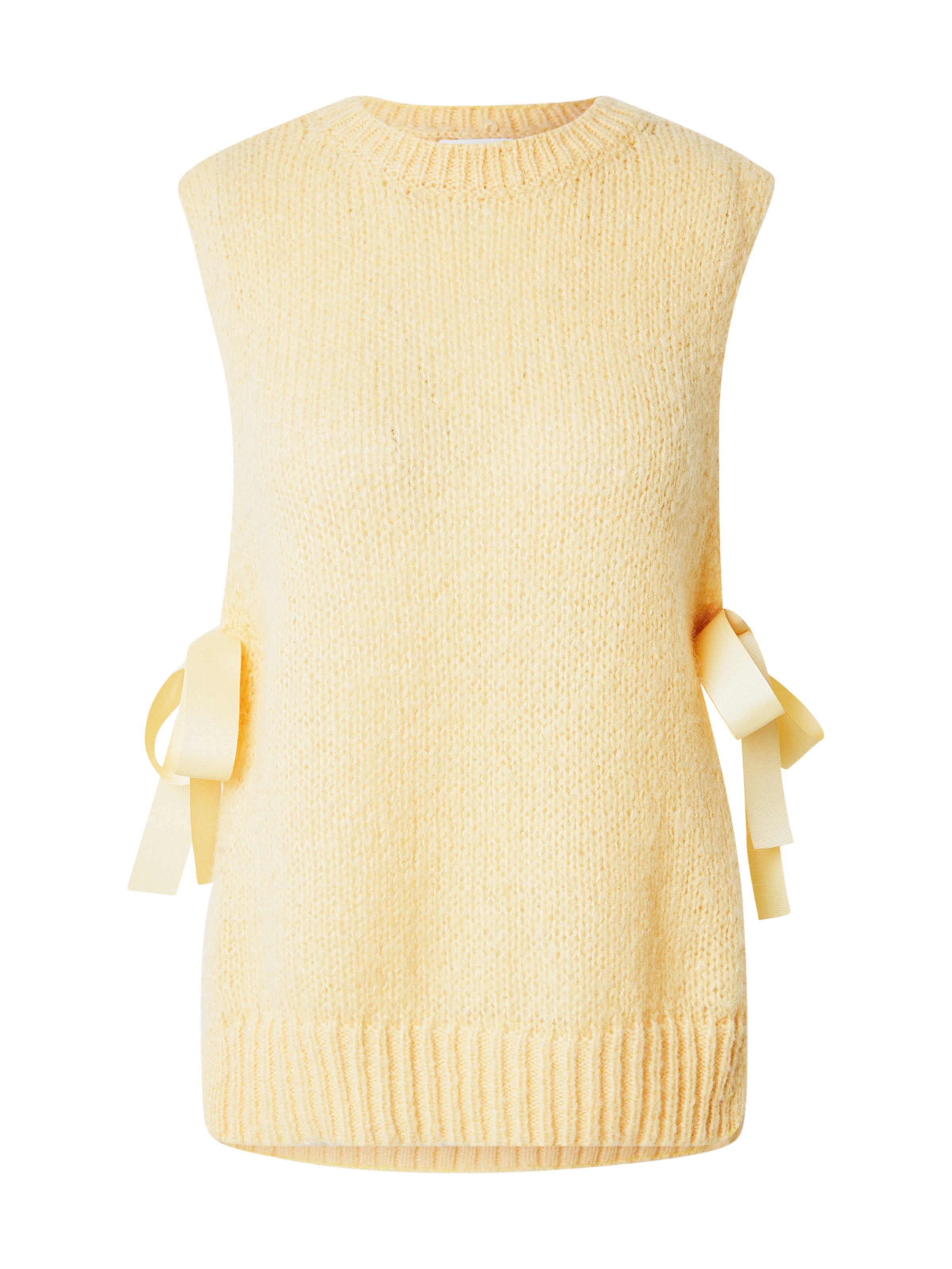 Pull-over 'VIHOLLY' VILA en jaune : devant