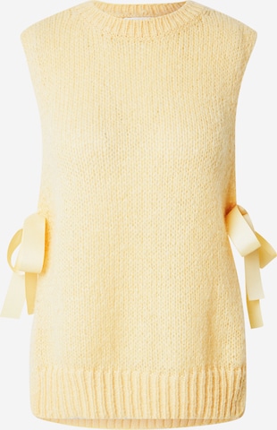 VILA Neulepaita 'VIHOLLY' värissä keltainen: etupuoli