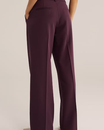 WE Fashion Wide Leg Hose in Rot