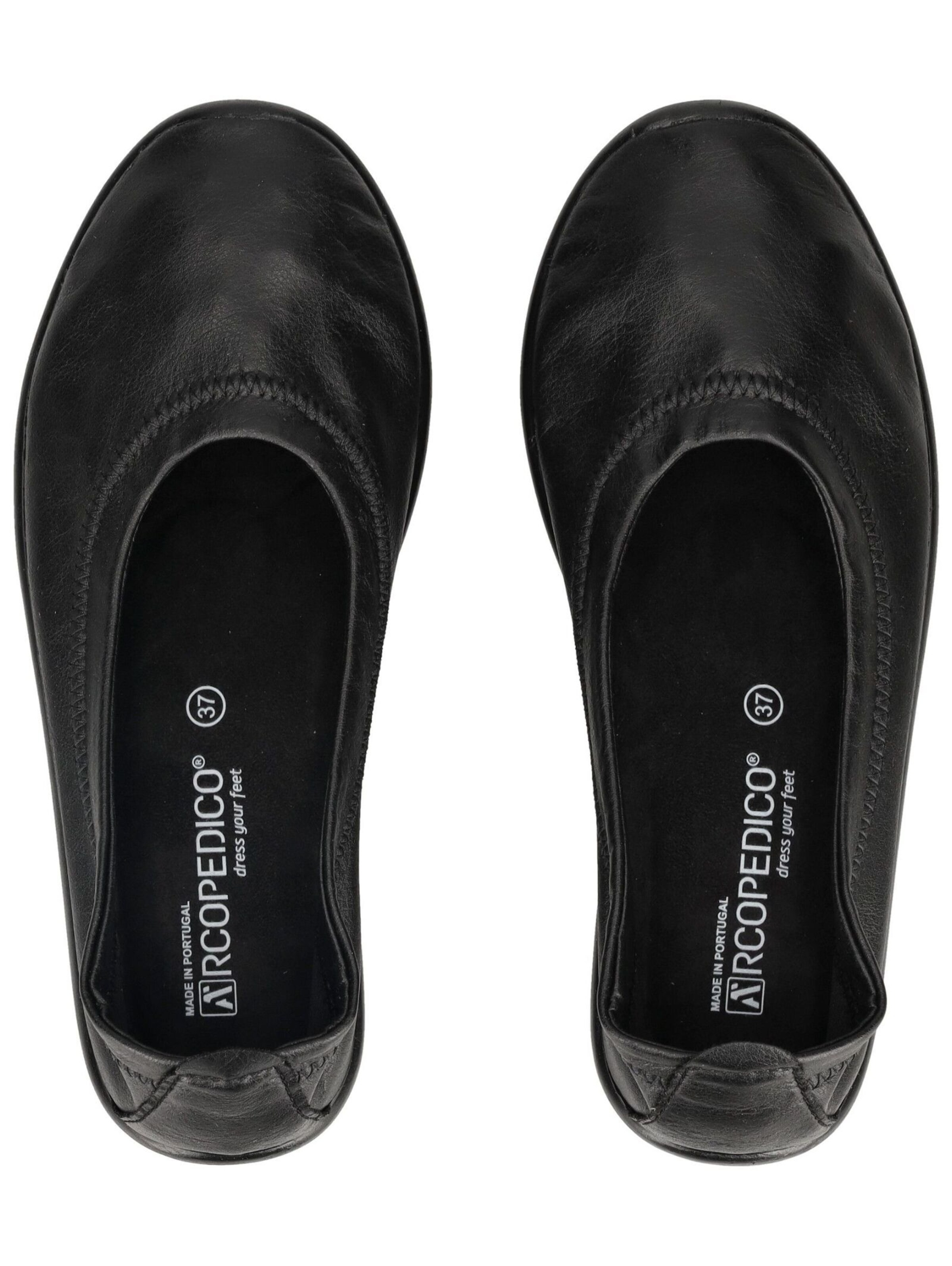 Arcopedico Ballerina in Zwart