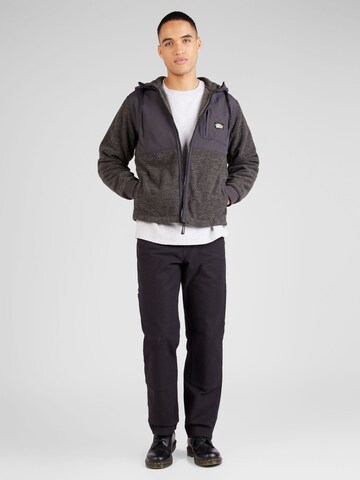 Hurley Athletic fleece jacket 'Huron Burrito' in Grey