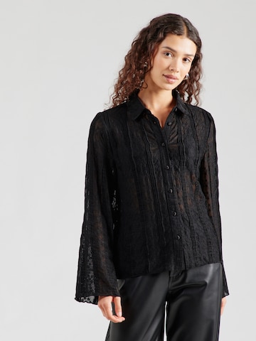 NÜMPH Blouse 'NUENJA' in Black: front