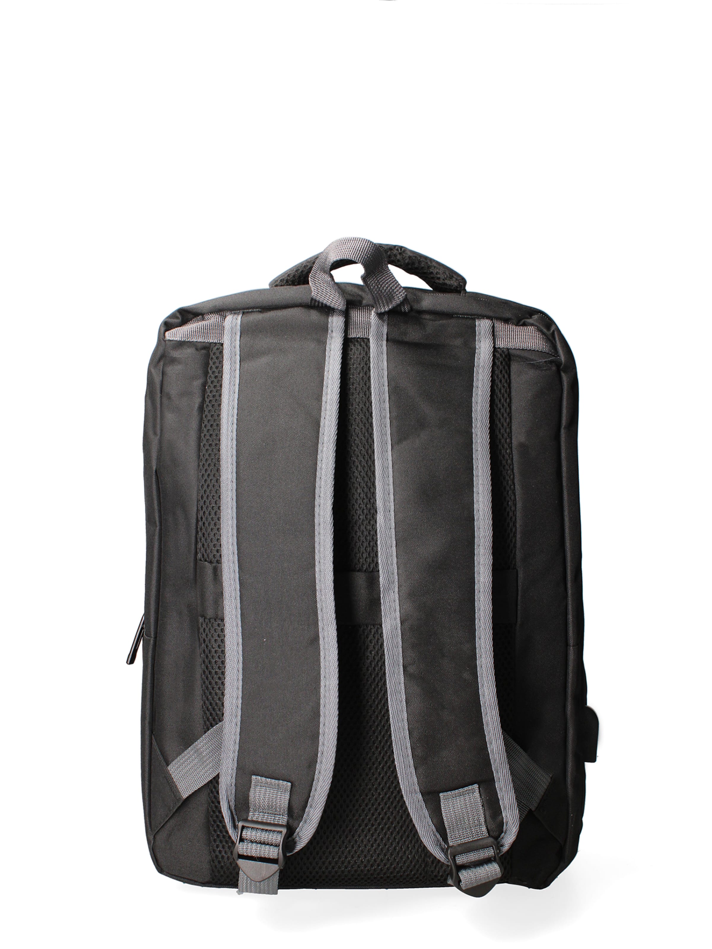 Zaino 'Zaino Unisex Nylon 100% con Zip e Tasche Multifunzionali - B Cavalli' di B. Cavalli in nero