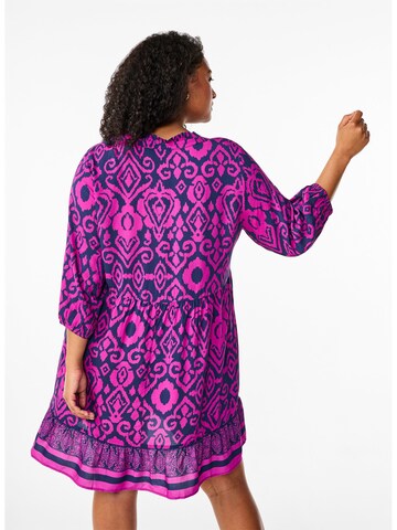 Zizzi Kjole 'EBING' i pink