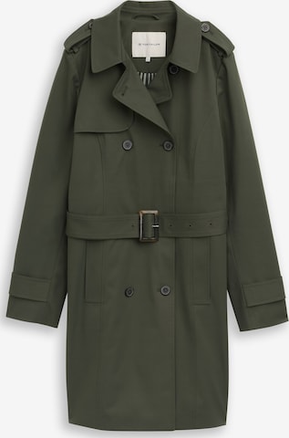 TOM TAILOR Between-seasons coat in Green: front