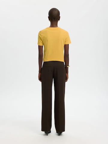 SELECTED Shirt 'ESSENTIAL' in Yellow