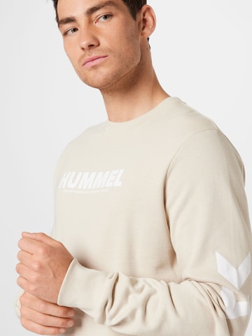 Hummel Sweatshirt 'Legacy' in Beige