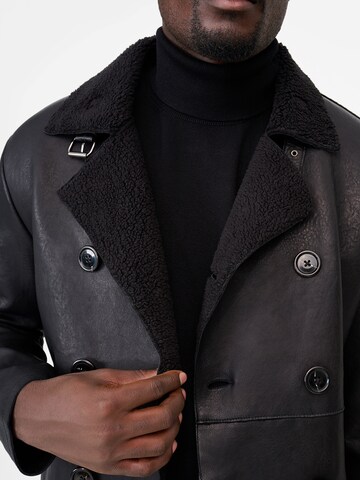 RICANO Wintermantel 'Vicente' in Schwarz