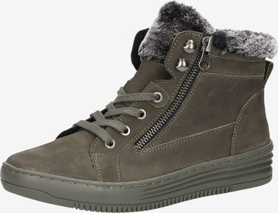Bama Bottines à lacets en gris / olive, Vue avec produit